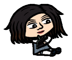 Drawing Sitting Sticker