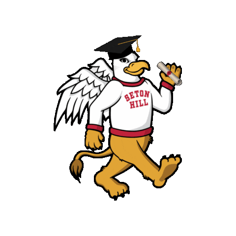Seton Hill Mascot Sticker by Seton Hill University