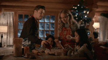 baking christmas cookies GIF by Hallmark Movies & Mysteries