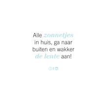 Quote Zon Sticker by Nederland Bruist