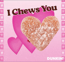 Valentines Day Heart GIF by Dunkin’