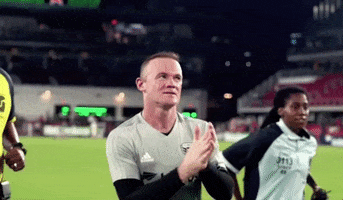 Wayne Rooney Applause GIF by D.C. United