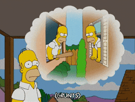 Hitting Episode 2 GIF by The Simpsons