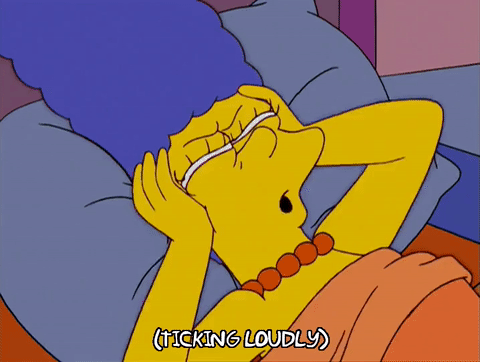 The Simpsons Hangover GIF