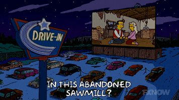 Episode 12 Drive In Theater GIF by The Simpsons