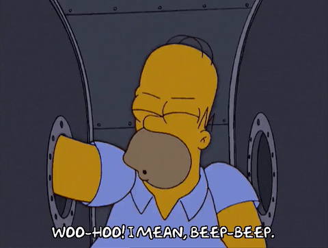 Woo Hoo Homer Simpson GIF - Find & Share on GIPHY