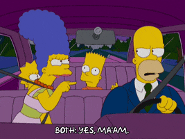 Driving Lisa Simpson GIF by The Simpsons