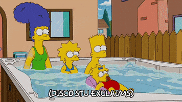 Lisa Simpson Spa GIF by The Simpsons