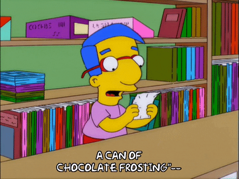 Milhouse Simpson Porn Animated Gifs - Chocolate frosting GIFs - Get the best GIF on GIPHY