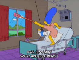 attempting marge simpson GIF