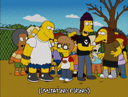 Playing Episode 19 GIF by The Simpsons