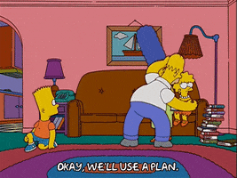 homer simpson couch GIF
