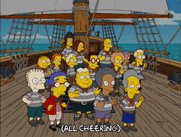 Episode 18 Cheer GIF by The Simpsons