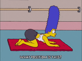 Episode 1 Yoga GIF by The Simpsons