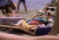 spuds mackenzie 80s GIF