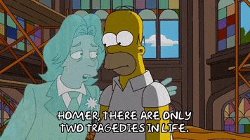 Scared Episode 18 GIF by The Simpsons