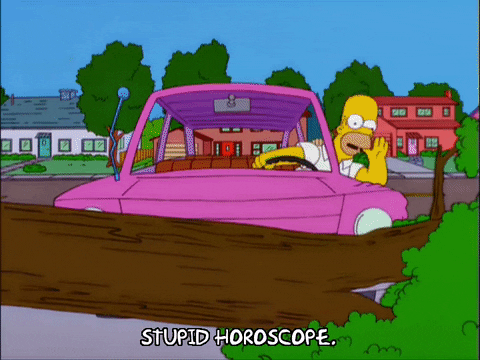 Homer Simpson Horoscope GIF - Find & Share on GIPHY