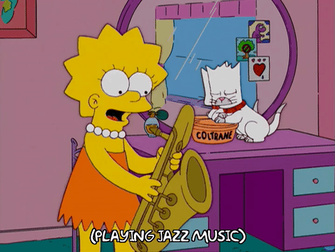 Lisa Simpson Coltrane GIF - Find & Share on GIPHY
