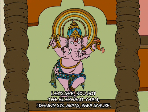 papa smurf gif