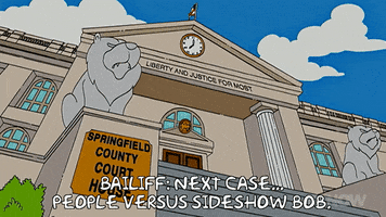 Episode 8 Springfield County Court GIF by The Simpsons