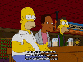 Episode 7 Drinking GIF by The Simpsons