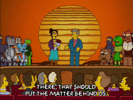 Season 17 Stage GIF by The Simpsons