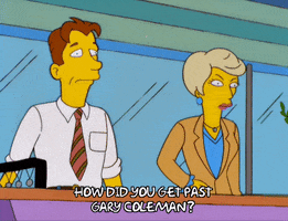 Episode 9 Office GIF by The Simpsons