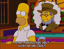 Episode 5 Who The Hell Cares GIF by The Simpsons