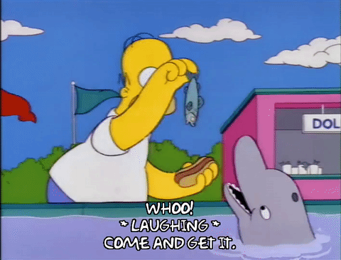 Happy Homer Simpson GIF