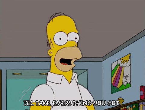 Charging Episode 19 GIF by The Simpsons - Find & Share on GIPHY