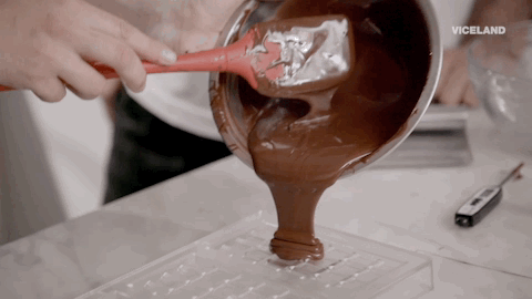 Melted Chocolate GIF by Bong Appétit - Find & Share on GIPHY