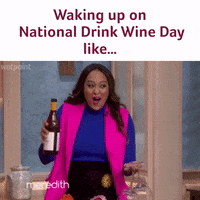 Tamera Mowry Wine GIF by Wetpaint