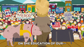 hilary clinton audience GIF by South Park 