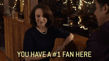 number one fan chelsea GIF by People of Earth TBS