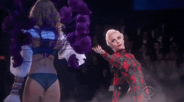 Lady Gaga GIF by Victoria's Secret Fashion Show
