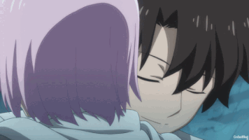 KuroGxbo mash kyrielight fate/grand order-first order fujimaru ritsuka GIF