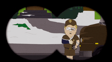 driver ups GIF by South Park 