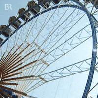 Ferris Wheel Fun GIF by Bayerischer Rundfunk