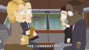 same page understand GIF by South Park 