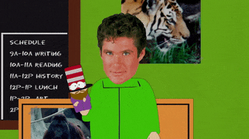 david hasselhoff mr. herbert garrison GIF by South Park 