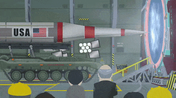 rocket missle GIF by South Park 