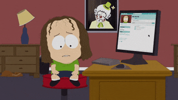 sad computer GIF by South Park 