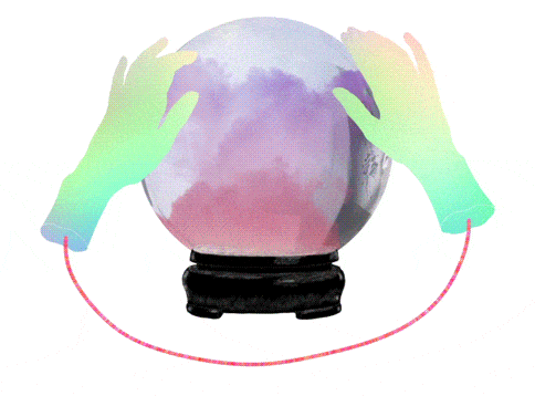 crystal ball animation GIF by Hey Pantarei