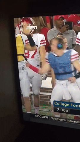 houston-cougar football funny play university GIF