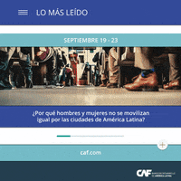 GIF by CAF - banco de desarrollo de América Latina