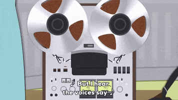listening record GIF by South Park 