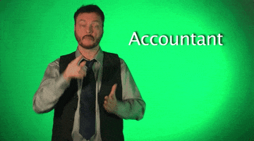 sign language accountant GIF by Sign with Robert