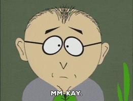 Mr. Mackey Mmkay GIF by South Park