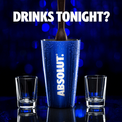drinks shots GIF by Absolut Vodka