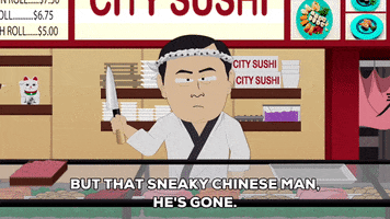 chef restaurant GIF by South Park 